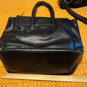 As new Matt & Nat pebbled black bag.